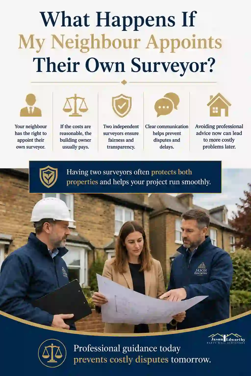 What Happens If My Neighbour Appoints Their Own Surveyor South Woodham Ferrers?